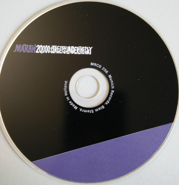 Marah : 20,000 Streets Under The Sky (CD, Album, Dig)