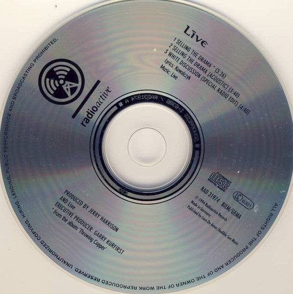 Live : Selling The Drama (CD, Maxi)