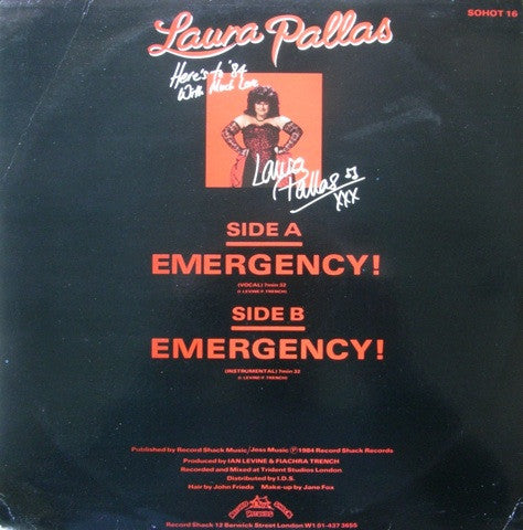 Laura Pallas : Emergency! (12")