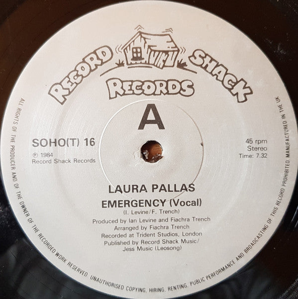 Laura Pallas : Emergency! (12")