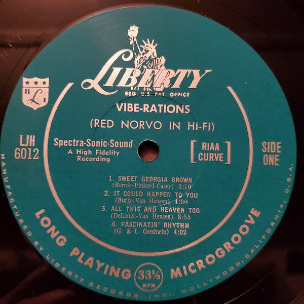 Red Norvo : Vibe-Rations (LP, Album, Mono)