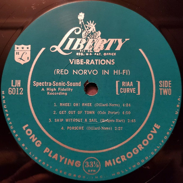 Red Norvo : Vibe-Rations (LP, Album, Mono)