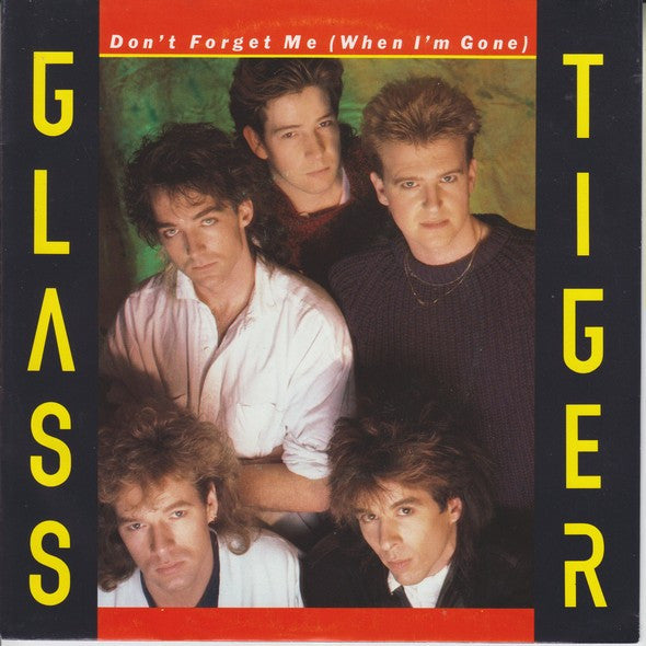 Glass Tiger : Don't Forget Me (When I'm Gone) (7", Single)