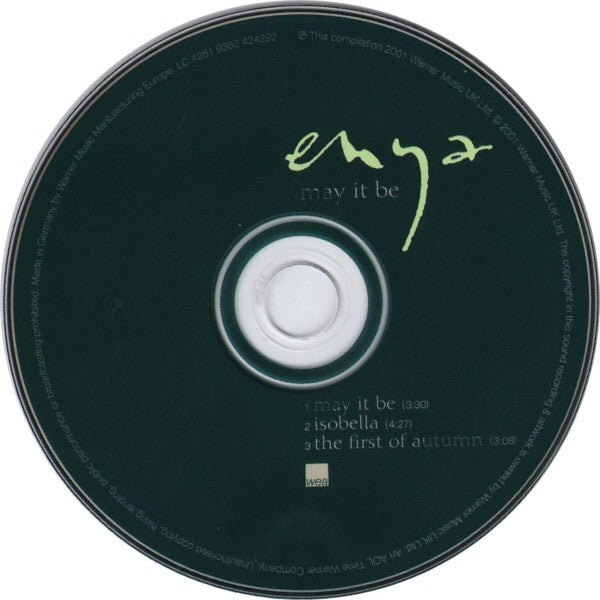 Enya : May It Be (CD, Maxi)