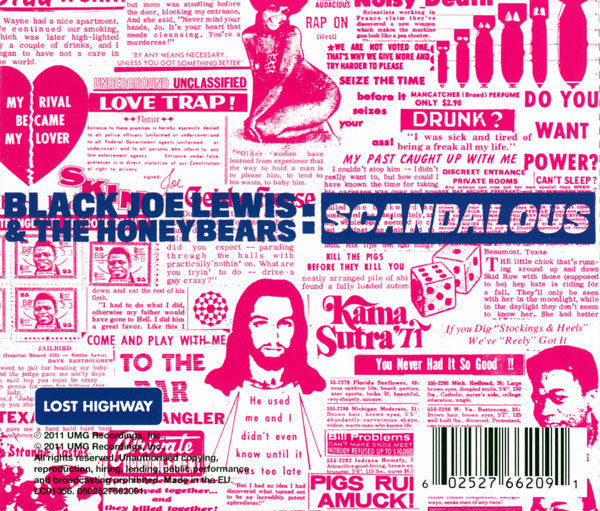 Black Joe Lewis & The Honeybears : Scandalous (CD, Album)