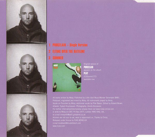 Moby : Porcelain (CD, Maxi)