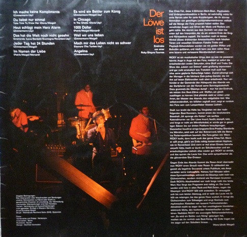 Ricky Shayne : King Ricky (LP, Album)