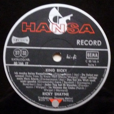 Ricky Shayne : King Ricky (LP, Album)