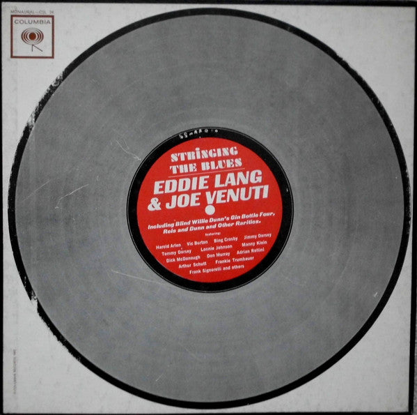Joe Venuti & Eddie Lang : Stringing The Blues (Box + 2xLP, Comp, Mono)