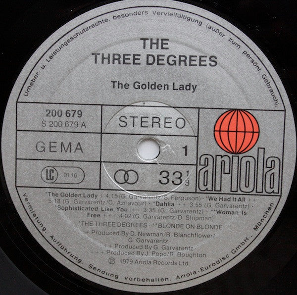 Georges Garvarentz : The Golden Lady - Original Soundtrack Recording (LP, Album)