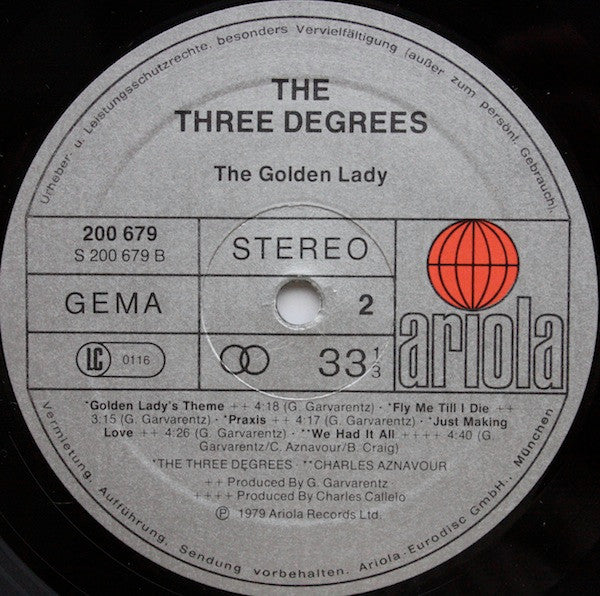 Georges Garvarentz : The Golden Lady - Original Soundtrack Recording (LP, Album)