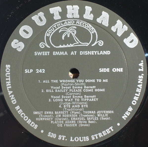 Sweet Emma : Sweet Emma At Disneyland (LP, Album)