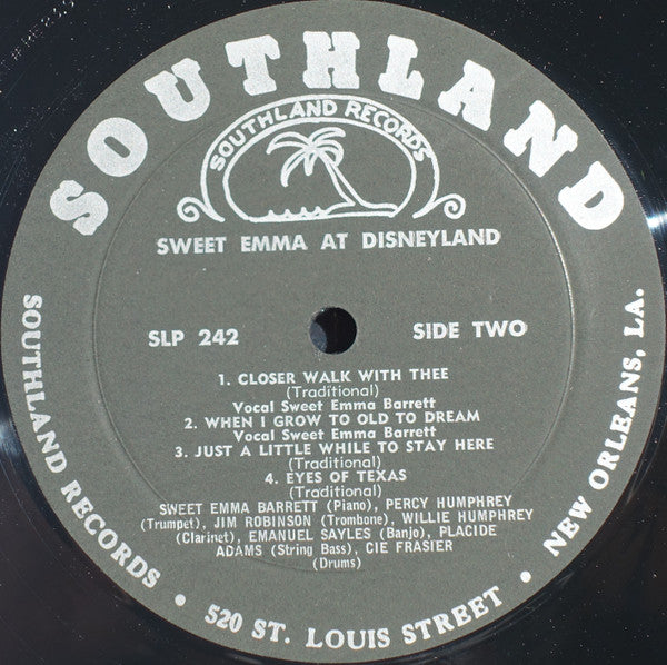 Sweet Emma : Sweet Emma At Disneyland (LP, Album)