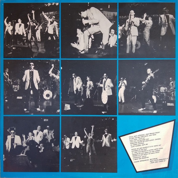 Rocky Sharpe & The Replays : Rock-It-To Mars (LP, Album)