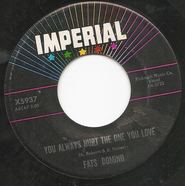 Fats Domino : Trouble Blues (7", Single)
