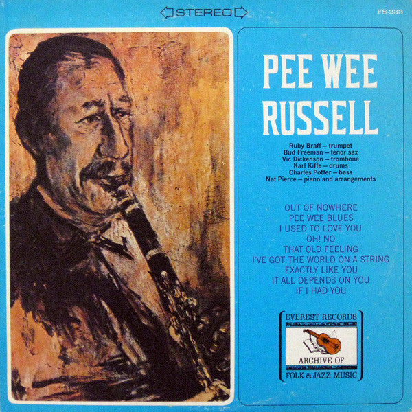 Pee Wee Russell : Pee Wee Russell (LP, Album)