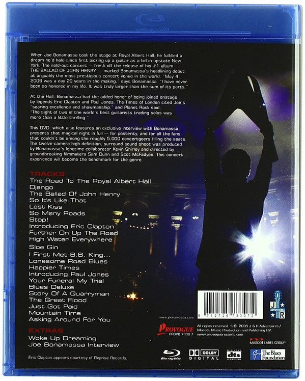 Joe Bonamassa : Live From The Royal Albert Hall (Blu-ray, Multichannel, DTS)