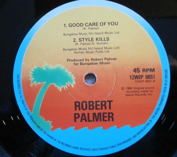 Robert Palmer : Looking For Clues (12", Single)