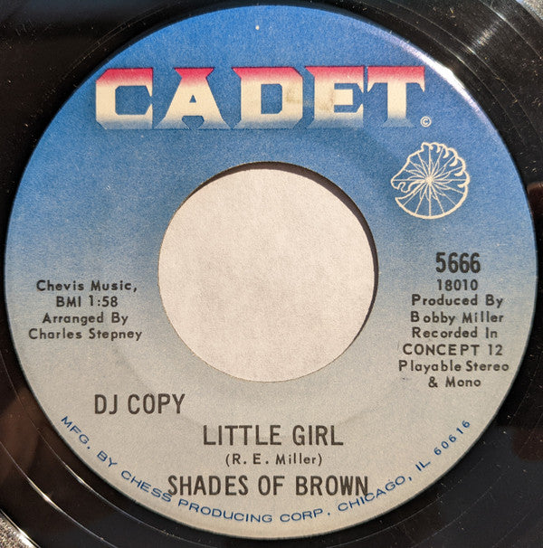 Shades Of Brown : Man's Worst Enemy (7", Promo)