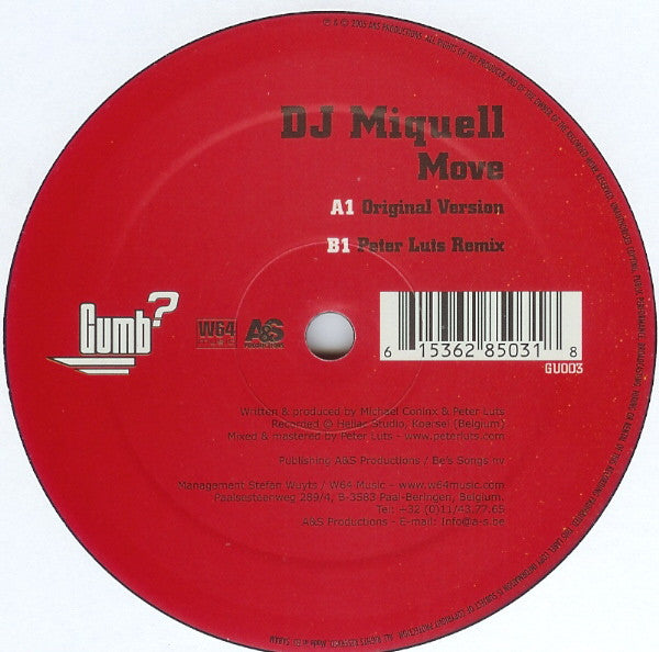 DJ Miquell : Move (12")