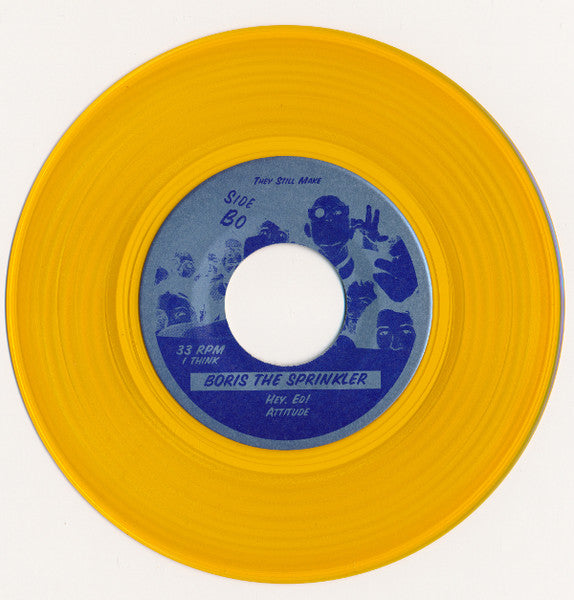 Moral Crux / Boris The Sprinkler : Moral Crux / Boris The Sprinkler (7", EP, Gol)