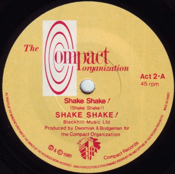 Shake Shake! : New Songs For A New Route (7", Single)