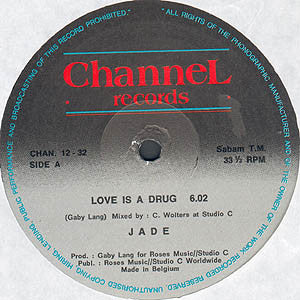 Jade (19) : Love Is A Drug (12")