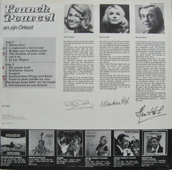 Franck Pourcel : The Franck Pourcel Sound (LP, Album)