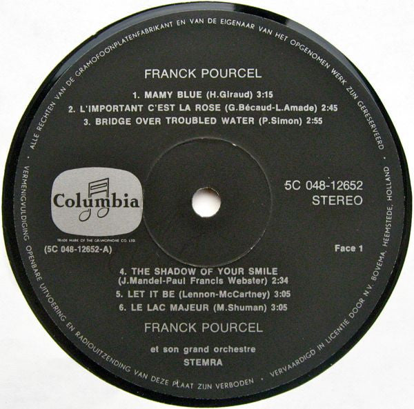 Franck Pourcel : The Franck Pourcel Sound (LP, Album)