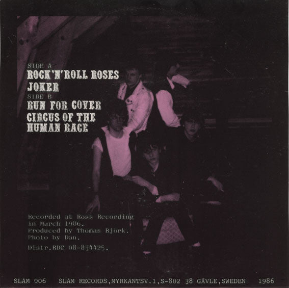 New Rose (7) : Circus Of The Human Race (7", Single)