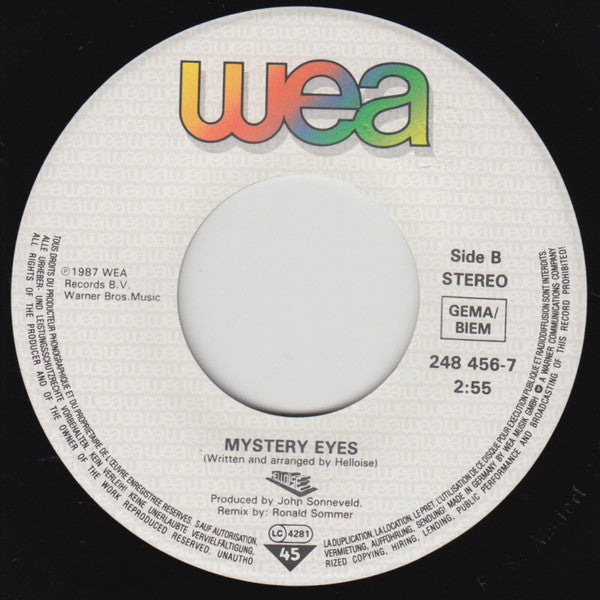 Helloïse : Destination (7", Single)