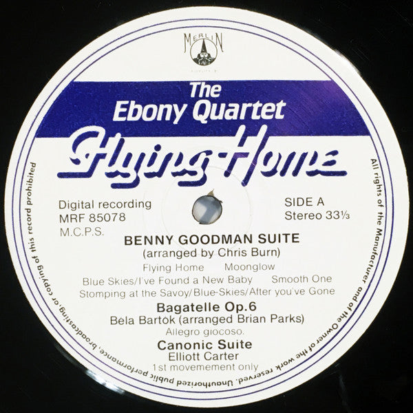 The Ebony Quartet : Flying Home (LP)