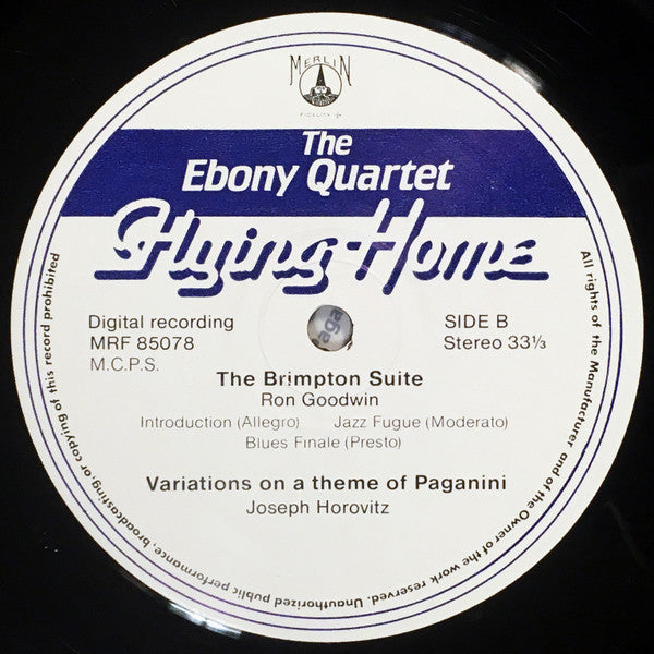 The Ebony Quartet : Flying Home (LP)