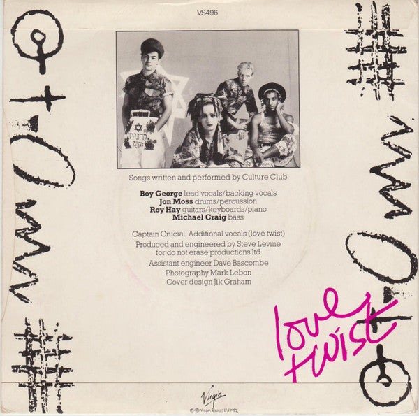 Culture Club : White Boy (7", Single)