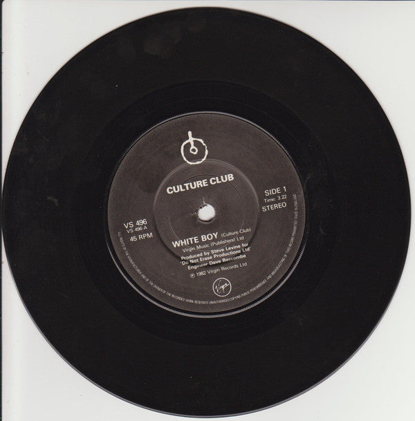 Culture Club : White Boy (7", Single)