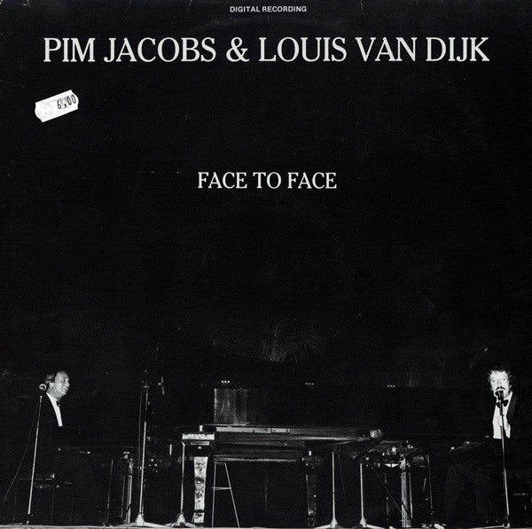 Pim Jacobs & Louis van Dijk : Face To Face (LP, Album)