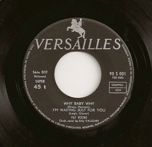 Pat Boone : Bernardine (7", EP)