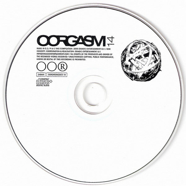 Various : Oorgasm 14 (CD, Comp, Promo)