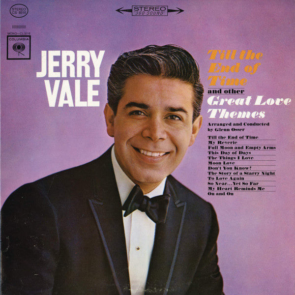 Jerry Vale : Till The End Of Time (LP, Album)