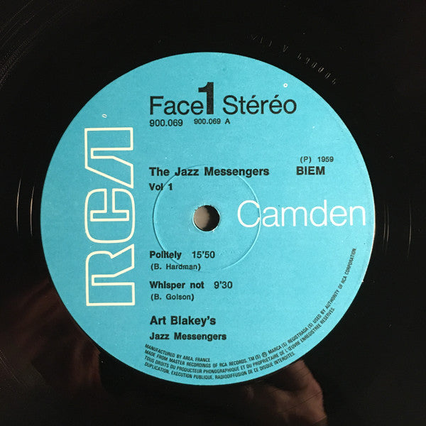 Art Blakey & The Jazz Messengers : Au Club Saint-Germain / Vol. 1 (LP, Album, RE, Blu)