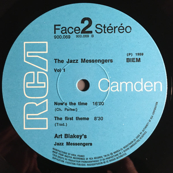 Art Blakey & The Jazz Messengers : Au Club Saint-Germain / Vol. 1 (LP, Album, RE, Blu)