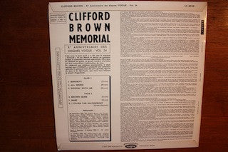 Clifford Brown : Memorial (LP, Comp, Mono)