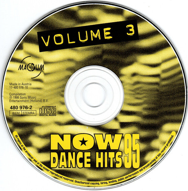 Various : Now Dance Hits 95 - Volume 3 (CD, Comp)