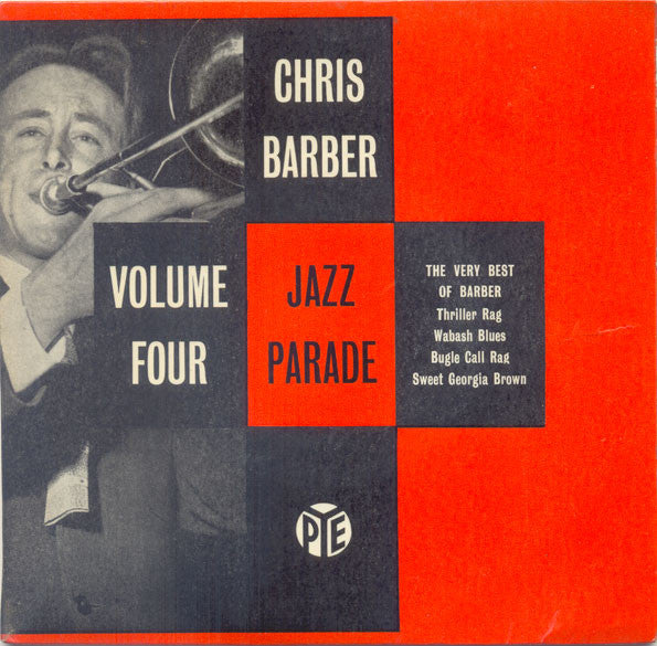 Chris Barber : Chris Barber Jazz Parade Volume Four (7", EP, Mono)