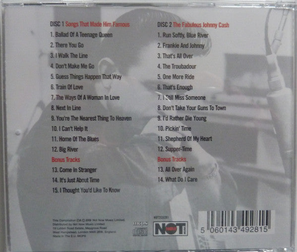 Johnny Cash : The Fabulous (2xCD, Comp, RM)