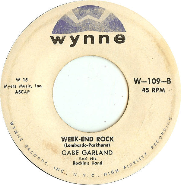 Gabe Garland And His Rocking Band : Cool Talk (7")