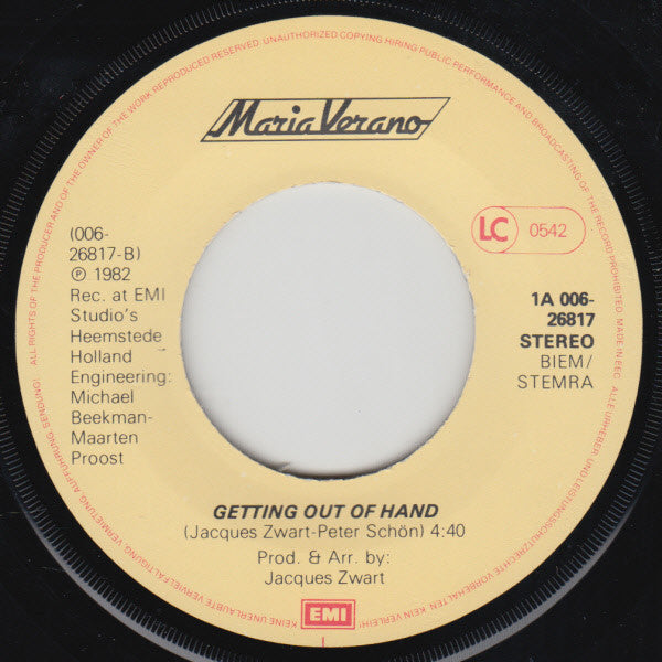 Maria Verano : Whoop De Doo (7", Single)