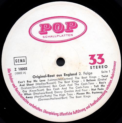 Various : Original Beat Aus England 2. Folge (LP, Comp)