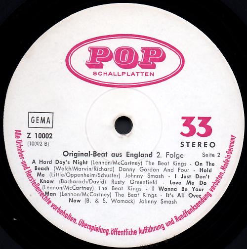 Various : Original Beat Aus England 2. Folge (LP, Comp)