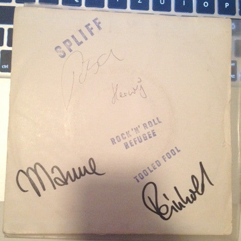 Spliff : Rock'n'Roll Refugee / Tooled Fool (7", Single, W/Lbl)